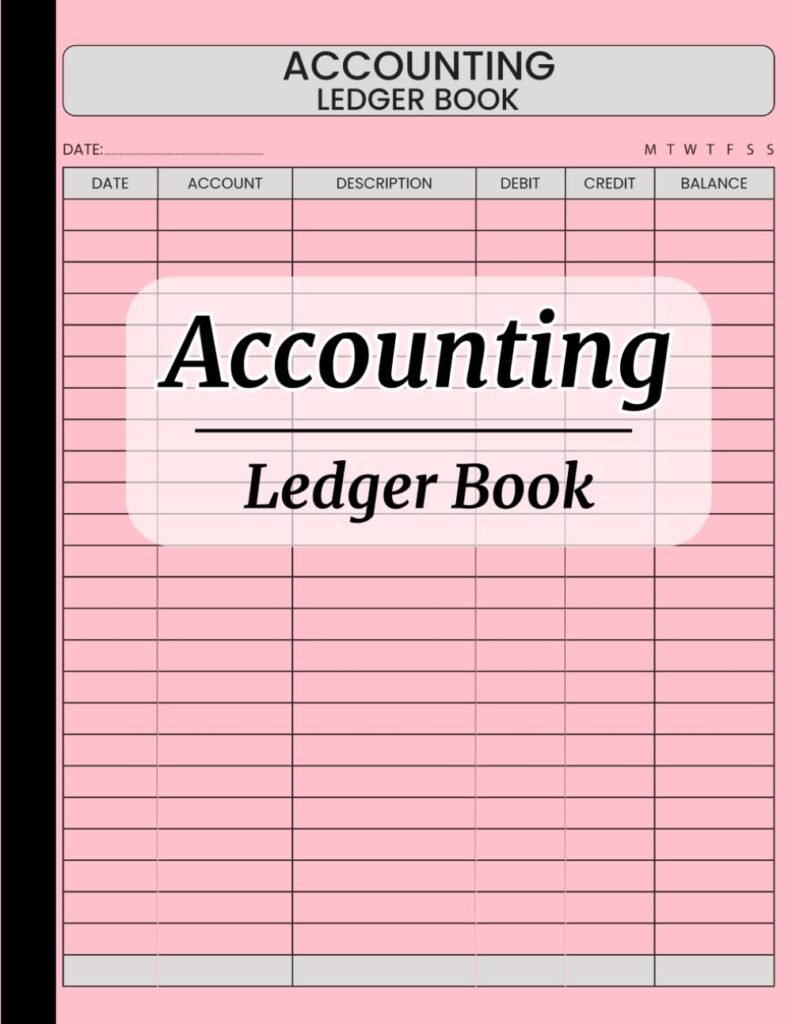 Accounting Ledger Book