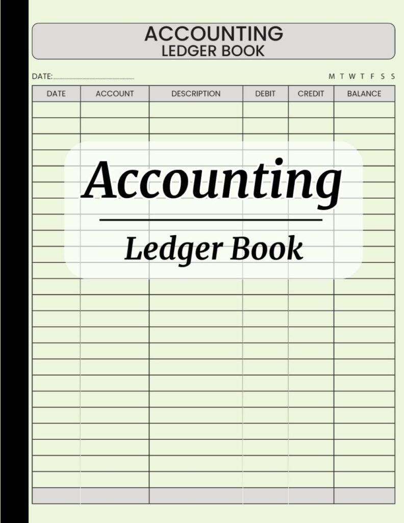 Accounting Ledger Book